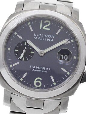 PANERAI Luminor Marina PAM00091 Date gray Dial Automatic Men's Watch_954188